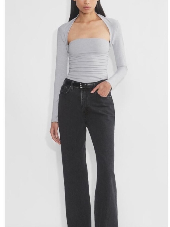 Aritzia Tops - Aritzia Women’s Contour Flourish Long Sleeve Top Gray, new without tags, Size M
